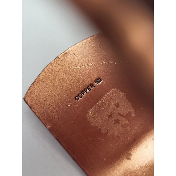 WMCO Vintage Kokopelli Copper Cuff Bracelet Native American Southwestern - Picture 8 of 13